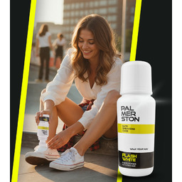 Biała Pasta do Butów Palmerston FlashWhite 75g