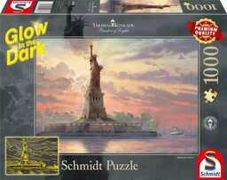 Puzzle 1000 Thomas Kinkade Statua Wolności / Nowy