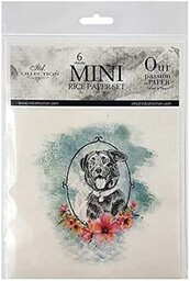 ITD Collection RSM007 mini papier ryżowy, 14,8 x