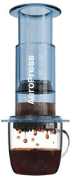 Zaparzacz do kawy AeroPress Clear - Niebieski