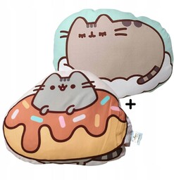 2 Sztuki Pusheen Puszin Poduszka Kształtka Przytulanka Kot