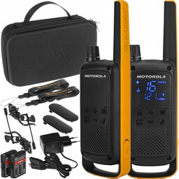 Motorola T82 Extreme Pmr 446 Krótkofalówki Walkie Talkie
