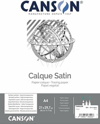 Canson Art Graphique, Kalka, Solidny, 110 g, Pudełko,A4,