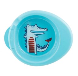 Chicco Talerz Podgrzewany 2W1 Niebieski 6M+