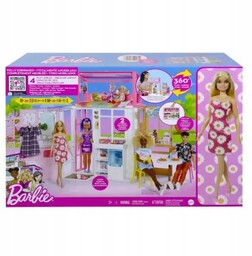 Barbie. HCD48 Kompaktowy domek lalka Barbie