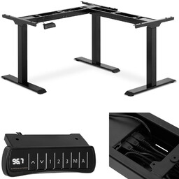 Stelaż rama biurka narożnego z elektryczną regulacją wysokości