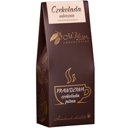 Prawdziwa czekolada pitna M.Pelczar Chocolatier - Mleczna 200g