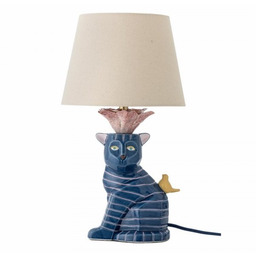 Bloomingville ERI Ceramiczna Lampa Stołowa - Kot /