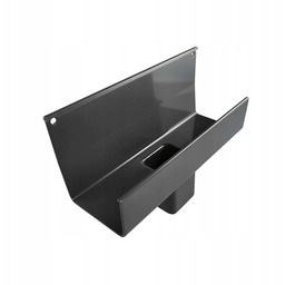 Lej Spustowy Do Rynny Kwadratowej RK65 Renoplast Grafit