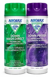 Zestaw do pielęgnacji odzieży i sprzętu wypełnionego puchem
