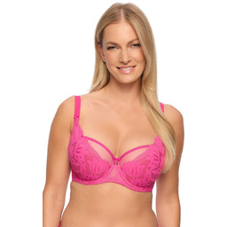 Biustonosz GAIA Semi-Soft Keto 1134 półusztywniany fuksja 90F