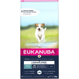Eukanuba Adult SmallMedium Grain Free Łosoś 12kg