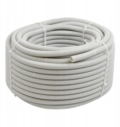 Rura Karbowana Peszel Pvc Z Pilotem Fi 25mm