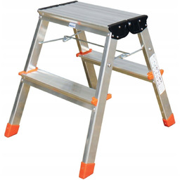 Drabina 2x2 Stopnie Schodki Dwustronne Składane Treppy Krause