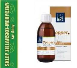 Copper.Point Miedź w płynie 50 ml LifeLineDiag
