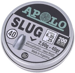 Śrut Apolo Slug 40 6.35 mm, 200 szt.