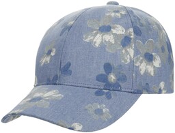 Czapka Jeans Flowers Holiday by Lipodo, niebieski, One