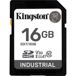 Kingston Industrial SDHC 16GB Class 10 A1 pSLC