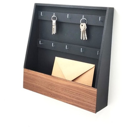 Pakamera Duża, otwarta skrzynka na klucze, czarna