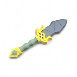 Miecz Caladbolg ROBLOX RIVALS - Replika 3D /