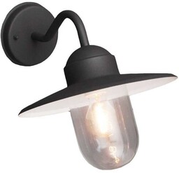 QAZQA Rustykalna lampa ścienna zewnętrzna ciemnoszara IP44 -
