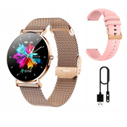 Smartwatch Manta Alexa złoty