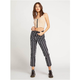 spodnie VOLCOM - Frochickie Highrise Stripe (STP) rozmiar: