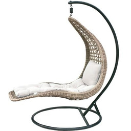 Bujak leżanka na stalowym stelażu