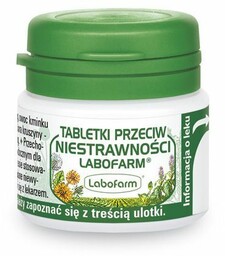Tabletki przeciw niestrawności Labofarm, 20 tabletek
