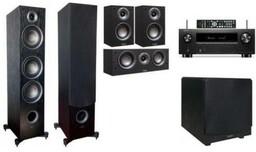 DENON AVR-X2800H + TAGA HARMONY TAV-607F + TSW-80