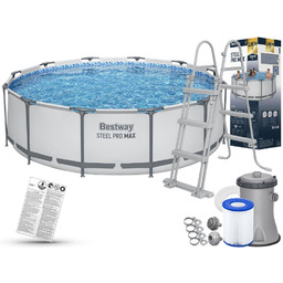 Basen Bestway 366x100 Ogrodowy Stelażowy 56418