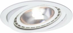 Sufitowa LAMPA podtynkowa NERO LP-4424/1RS WH movable Light