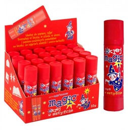 Klej Magic w sztyfcie 10g BOX 24 szt
