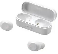 Canyon TWS-1 Dokanałowe Bluetooth 5.0 Biały Słuchawki bezprzewodowe