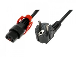 Digitus Kabel połączeniowy zasilający blokada IEC LOCK+ 3x1mm2