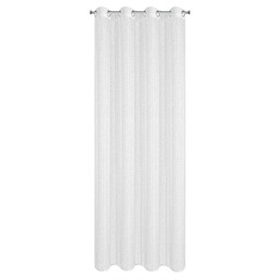 Eurofirany Firana 140x250 Kloe biała z siateczki