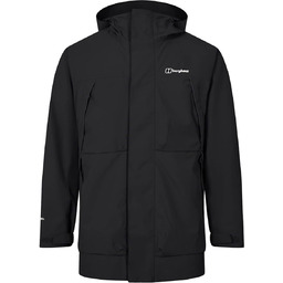 Berghaus Męska parka Wansbeck, Jet Black, 2XL