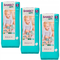 Bambo Nature 5 Junior 12-18kg Pieluszki, 44 szt.