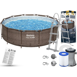 Basen Bestway 366x100 Ogrodowy Stelażowy 56709