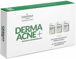 Farmona Professional Derma Acne+, Aktywny koncentrat normalizujący, 5x5ml