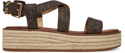 Espadryle MICHAEL Michael Kors Lynn 40S5LYFS1B Brązowy