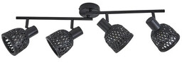 Lindby - Eskil 4 Lampa Sufitowa Czarny