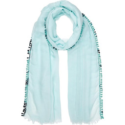 Barts Monet Scarf, Szalik Damski, Zielony/Zielony Woda, Jeden