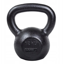 Kettlebell Żeliwny Hms KZG12 Hantla Kula 12KG