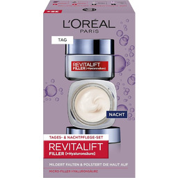 L''Oréal Paris Zestaw do pielęgnacji twarzy, przeciwstarzeniowy, hialuronowy,