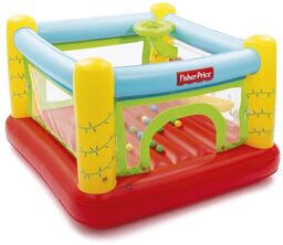 Trampolina dmuchana dla dzieci, Fisher-Price, Bestway, 175x173x114 cm