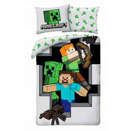 Pościel dziecięca Minecraft 140 x 200 cm Halantex
