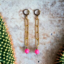 Pakamera Swarovski neon pearls : neon pink