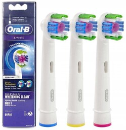 Oral-B, Końcówka do szczoteczki, Oral-B 3D WHITE, 3