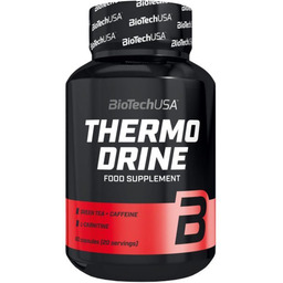BioTech, Spalacze tłuszczu, Thermo Drine, 60 kaps.